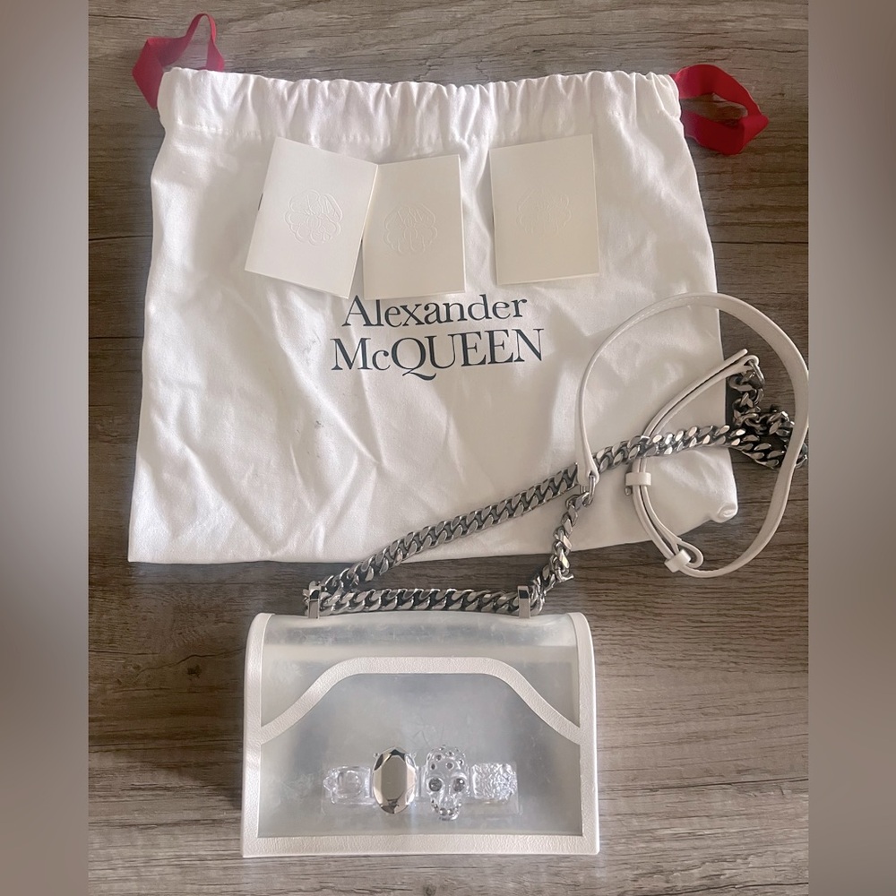 Alexander McQueen Transparent Satchel Bag